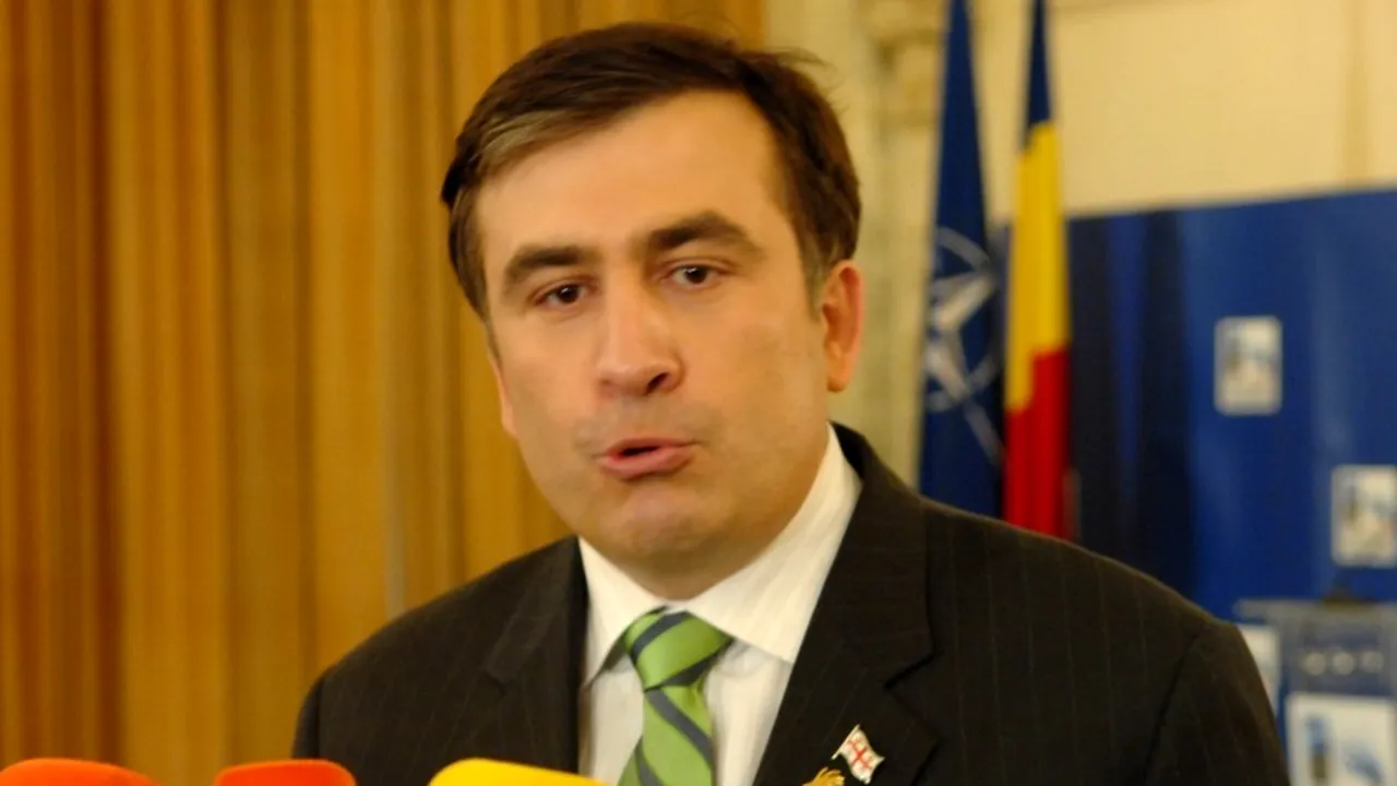 Președintele Georgiei și-a fracturat un umăr căzând cu bicicleta în cursul vizitei în Turcia