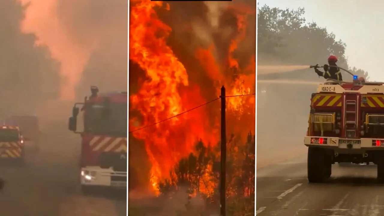 Peste 90% din incendiile care au devastat Franța de la începutul anului au fost provocate de om. Autoritățile au reținut până acum 402 persoane