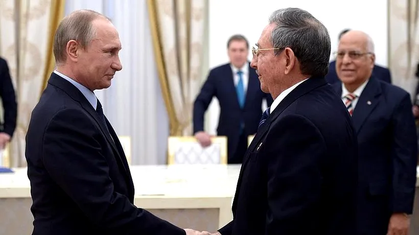 Întâlnire de gradul III la Moscova. Castro s-a văzut cu Putin
