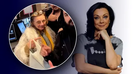 Moment viral cu actrița Carmen Tănase, într-o benzinărie. Cum a fost surprinsă vedeta
