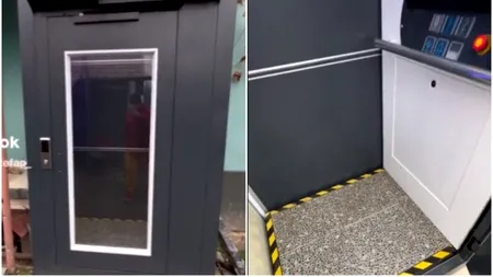 Un român și-a montat un lift în casă și a vrut să împărtășească bucuria cu utilizatorii TikTok, dar a ajuns de râsul internetului: „Pleci cu el de Crăciun și ajungi de Anul Nou”