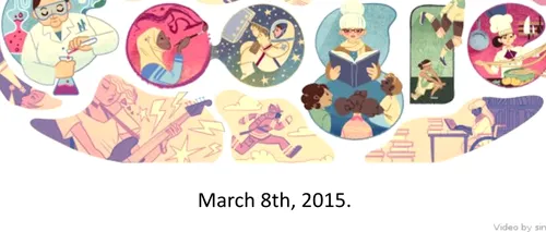 Ziua Internațională a Femeilor. De 8 Martie, Google celebrează sexul frumos printr-un doodle special. Semnificația sărbătorii