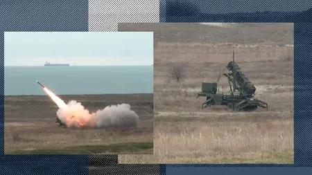 Trageri cu muniție reală la Capul Midia. A treia BATERIE PATRIOT a fost testată cu succes de Armata Română