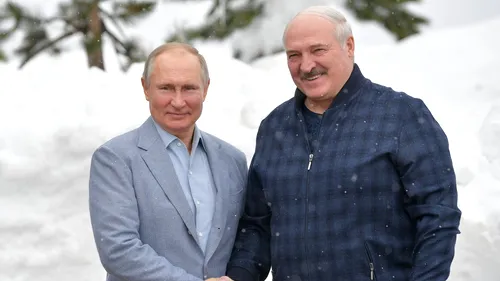 Vladimir Putin și Aleksandr Lukașenko se întâlnesc azi, pentru a discuta despre situația din Ucraina. Unde are loc întrevederea