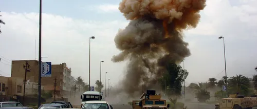 Americanii, ținte vii în Irak! Tir de rachete asupra sediului din Bagdad al companiei Sallyport! (VIDEO)