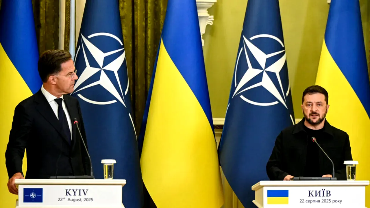 Șeful NATO cere statelor membre să aloce mai mulți bani pentru ajutorul Ucrainei. Ce procent din PIB a propus Mark Rutte