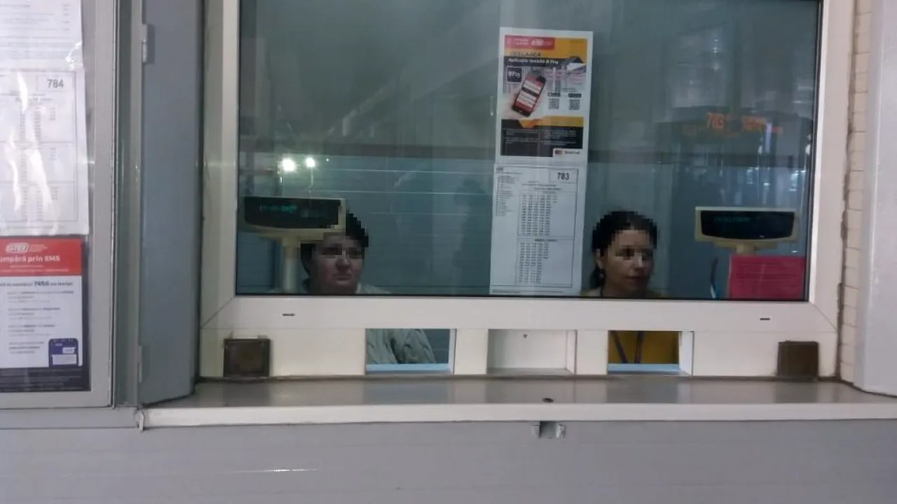 REVOLTĂTOR. Vânzătoarele de bilete STB de la Aeroportul Otopeni nu au măști de protecție