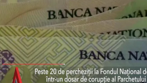 Percheziții într-un dosar de CORUPȚIE la Fondul de Garantare a Creditelor pentru Prima Casă