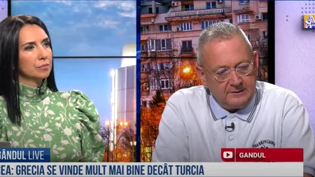 GÂNDUL LIVE. Alin Burcea, vicepreședinte ANAT: „Grecia a comunicat foarte bine. Vinde mult mai bine decât Turcia” - VIDEO