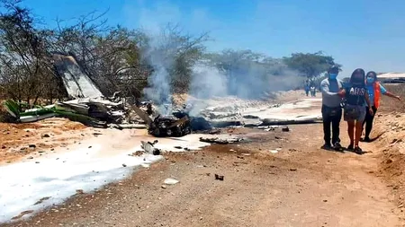 Un avion s-a prăbușit în apropiere de una dintre cele mai cunoscute destinații turistice din Peru. Cel puțin șapte oameni au murit