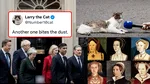 Henry al VIII-lea a avut 6 neveste, iar Larry Motanul a avut 6 premieri. 10 Downing Street, reședința permanentă a celei mai faimoase pisici din lume