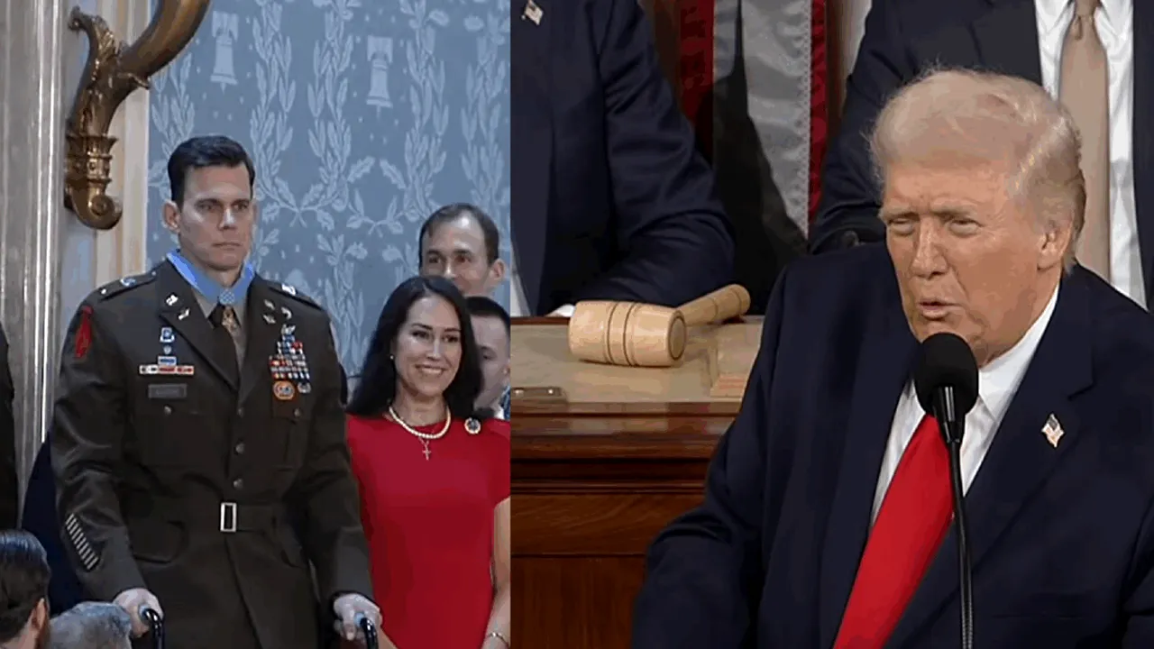 Pilotul rănit în capturarea lui Maduro a primit Medalia de Onoare în timpul discursului lui Trump în fața Congresului