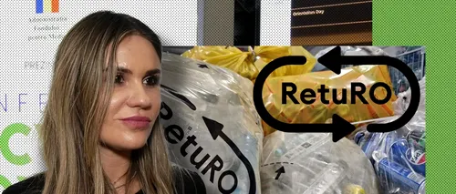 Anca Marinescu, RetuRO, la Gândul Recycle Now:O rată de COLECTARE de 80% este un progres fantastic