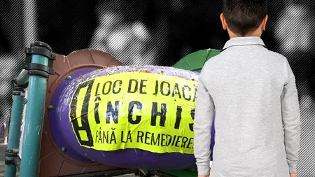 EXCLUSIV VIDEO | Locurile de joacă din marile parcuri, un pericol pentru copii și după patru luni de la promisiunile lui Nicușor Dan. ALPAB se acoperă de răspunderea pentru accidente cu afișe-avertisment
