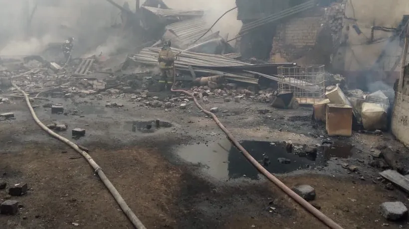 Explozie puternică la o fabrică din Rusia. Cel puţin 16 morţi