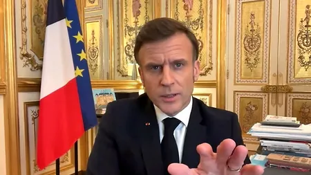 Macron AVERTIZEAZĂ: Dacă Putin nu este oprit, va merge sigur în Moldova și poate mai departe în România