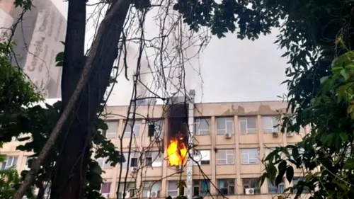 Anchetă finalizată în cazul incendiului de Spitalul de copii din Iași. Ce au descoperit pompierii
