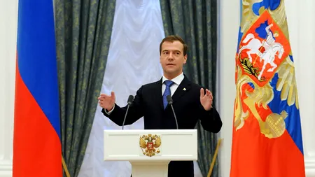 Premierul rus Dmitri Medvedev îi avertizează pe occidentali contra unor războaie 
