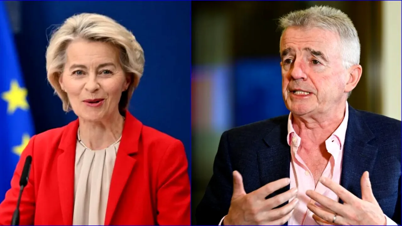 Șeful Ryanair, mesaj dur la adresa Ursulei von der Leyen: „Este inutilă. Se ascunde în Berlaymont, de unde ține doar discursuri”