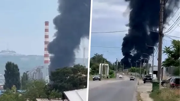 Incendiu lângă rafinăria Lukoil din Ploiești. Arde o hală de 1000 de metri pătrați. A fost emis mesaj RO-ALERT
