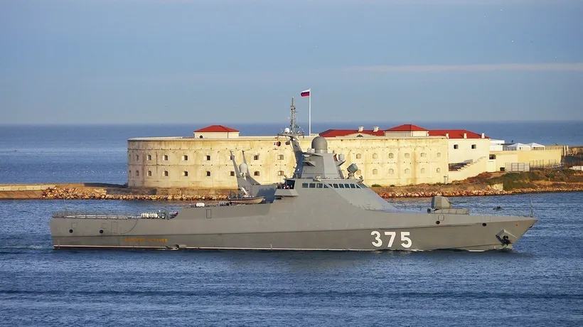 Încă o navă mare a Rusiei ar fi fost DISTRUSĂ în Marea Neagră. Vasul de 45 de milioane de dolari bloca exporturile de cereale