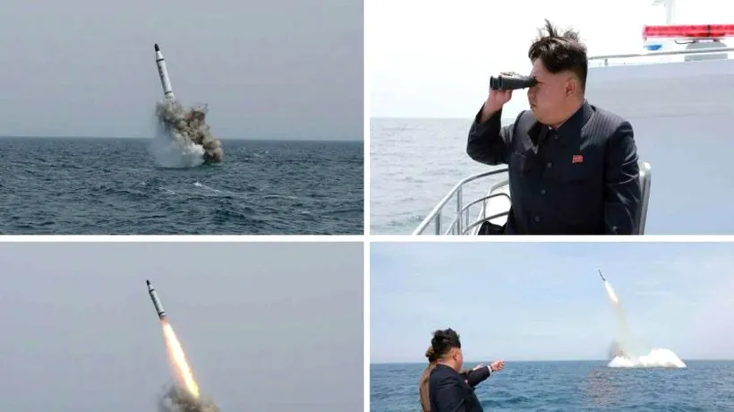 SUA acuză Coreea de Nord că a falsificat imaginile cu testul balistic submarin și focoasele nucleare