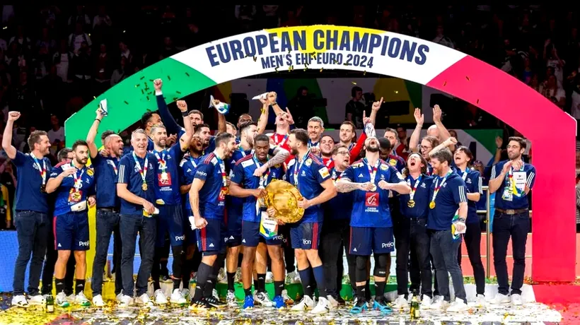 Franța, campioană EUROPEANĂ la handbal masculin! Victorie dramatică împotriva Danemarcei