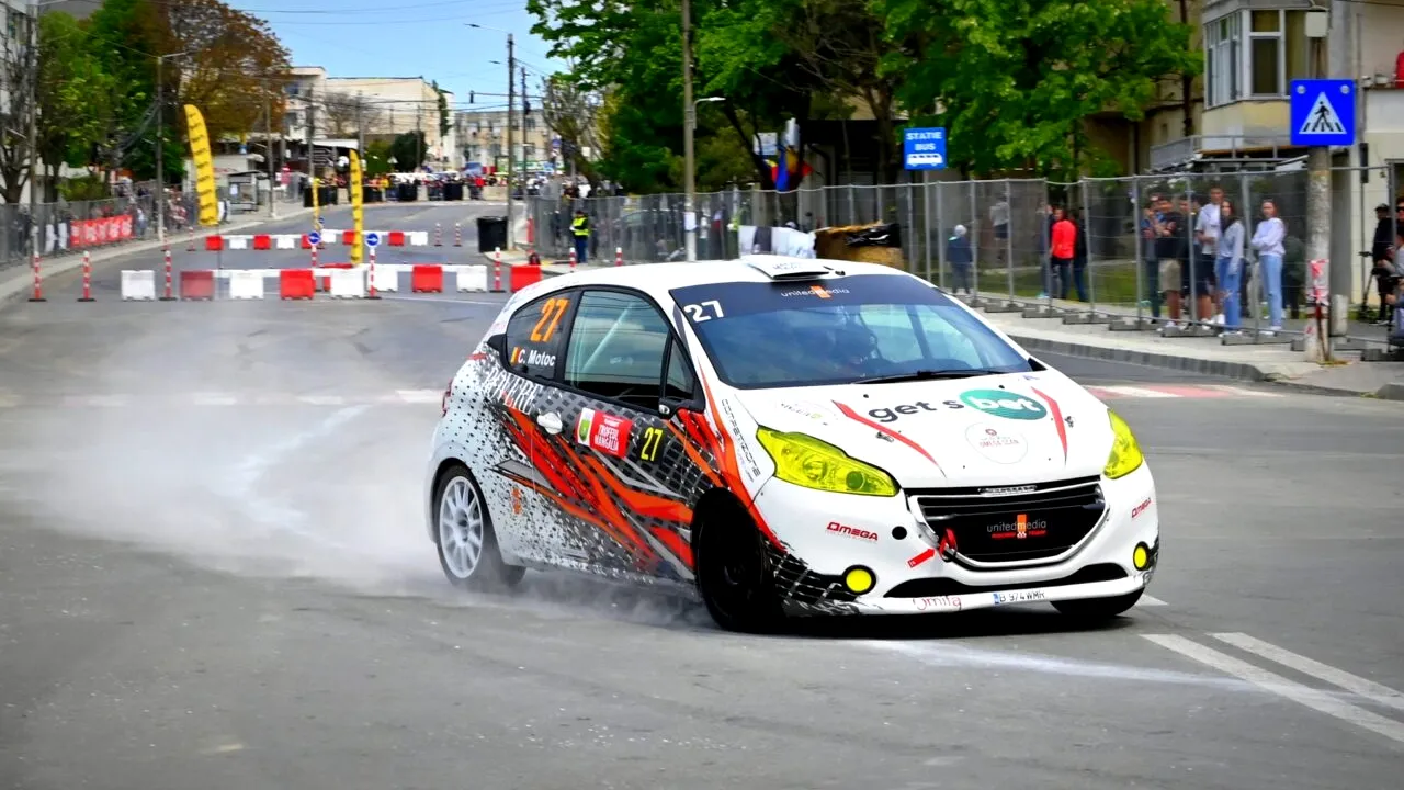 Super Rally Show, pe circuitul stradal din Mangalia! Claudiu Motoc, din nou pe locul unu la clasa sa!