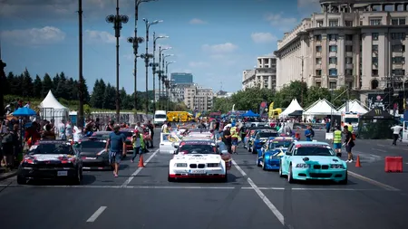 Piața Constituției, SPECTACOL de drift pentru ziua de sâmbătă și duminică! 70 de piloți vor fi prezenți la eveniment