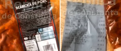 Cum își „fentează supermarket-urile clienții | Un bărbat din Năvodari a luat scăricică de porc cu 21.90 lei/kg, dar la casă a avut un șoc: cu câți lei s-a scumpit în doar câteva minute