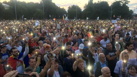 Protest Piața Victoriei împotriva modificare ordonanța legislație penală