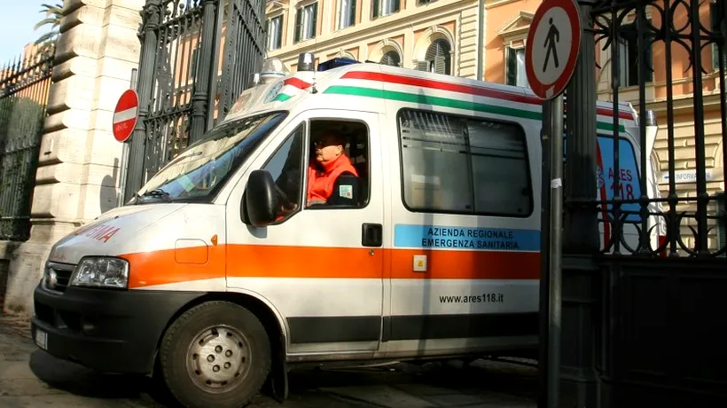 Trei români au fost răniți în noaptea de Revelion în Italia, doi fiind în stare gravă 