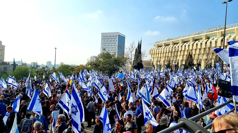 RĂZBOI Israel-Hamas: Netanyahu, tot mai contestat. Mega-protest pregătit la Ierusalim