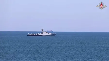 Ucraina a AVARIAT trei nave rusești din Marea Caspică într-un atac cu drone