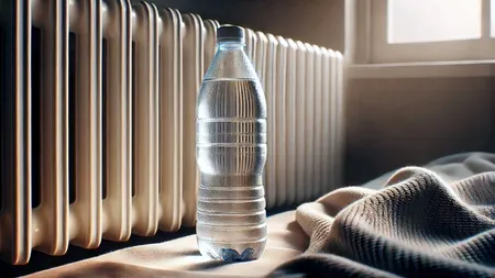 Ce se întâmplă dacă pui o sticlă cu apă lângă calorifer. Cel mai tare truc pentru a micșora factura la încălzire