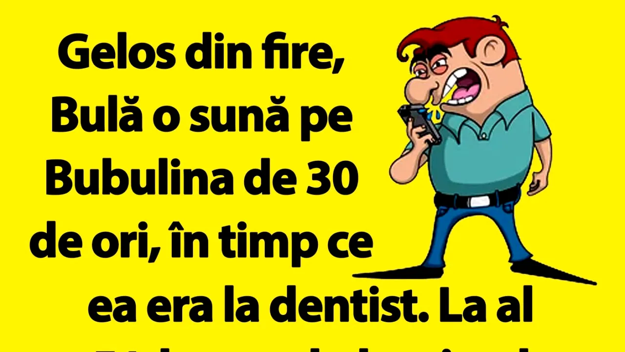 BANC | Gelozia lui Bulă