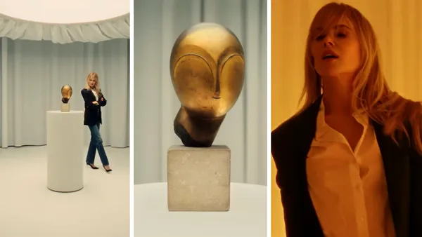 Nicole Kidman fascinată de „Danaïde”, opera de artă a lui Constantin Brâncuși, expusă la Christie’s New York