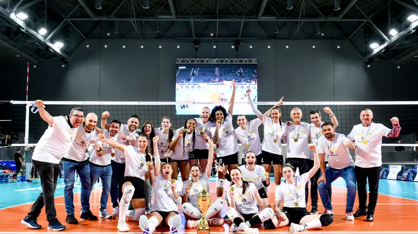 CSO Voluntari a scris ISTORIE! A devenit campioana României la volei feminin
