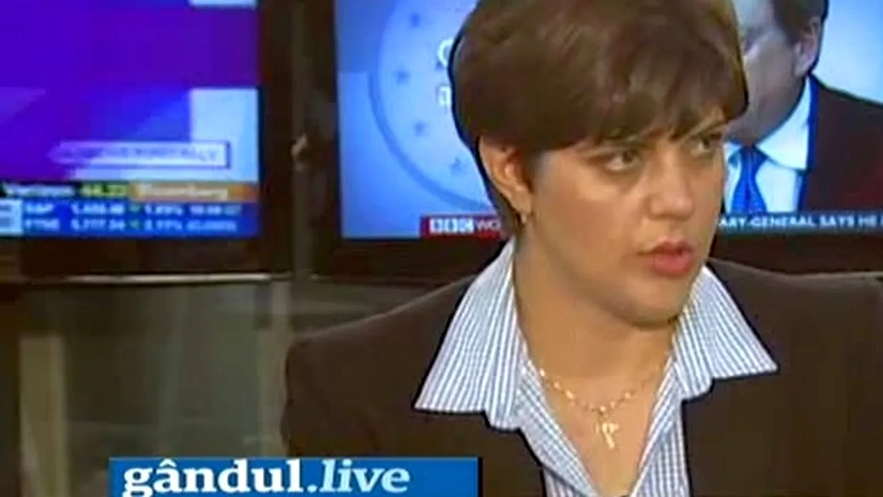 EXCLUSIV. INTERVIU GÂNDUL LIVE cu procurorul general, Codruța Kovesi, despre dosarul referendumului: Ponta și Antonescu nu sunt în acest moment cercetați penal