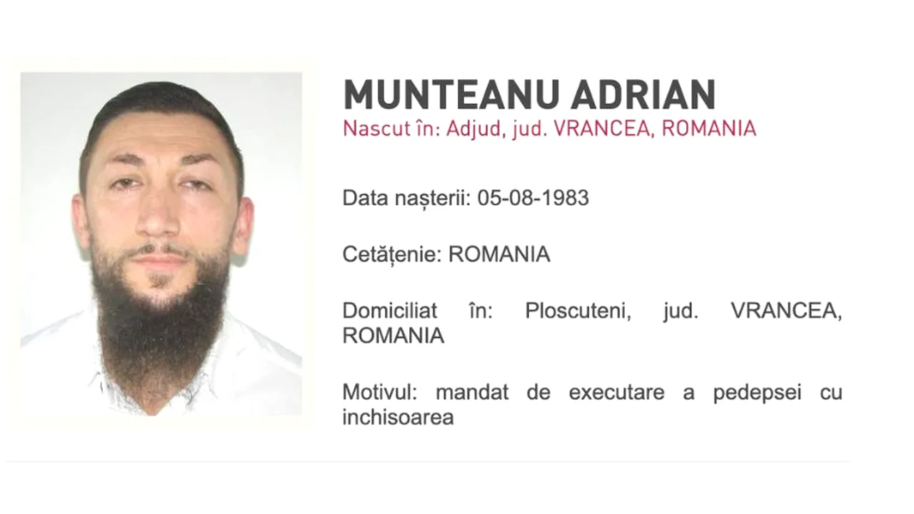 Infractor extrem de PERICULOS, dat în urmărire generală pentru a doua oară / A fost condamnat pentru trafic de minore în Italia, Austria și Franța