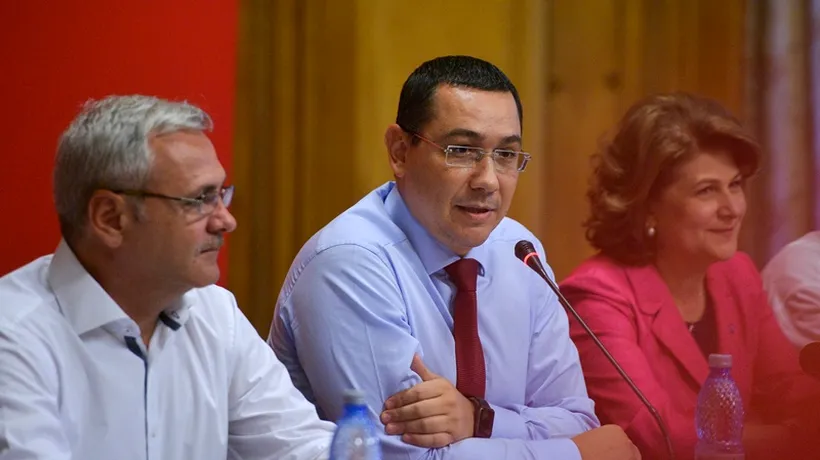 Ponta: PSD e liber să aleagă pe cine vrea. Nu-mi dau demisia de la Guvern 