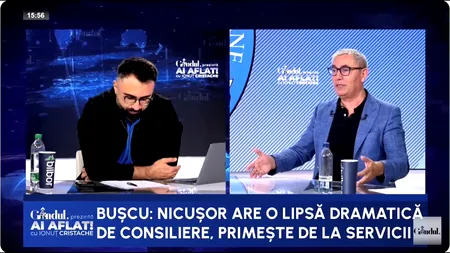 Cum a șocat Nicusor partidele cu numele pentru SRI si SIE? Doru Bușcu: „Partidele aveau niște băieți cu care aveau stabilite relațiile de dinainte”