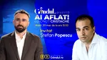 „Ai Aflat! cu Ionuț Cristache” începe marți, 20 mai, de la ora 15.00, LIVE pe Gândul. Invitat: Ștefan Popescu