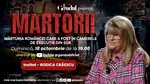 Duminică 18 octombrie 2026, de la ora 19.00, Gândul prezintă MARTORII – MĂRTURIA ROMÂNCEI CARE A FOST ÎN CAMERELE DE EXECUȚIE DIN SUA