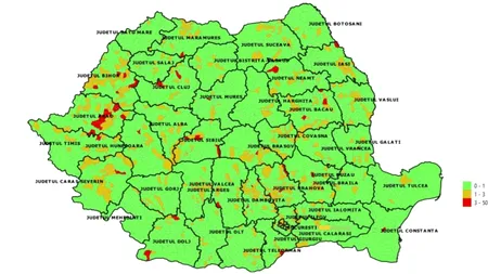 Ministerul Sănătății a anunțat scenariul în care se situează fiecare localitate pentru începutul de an școlar. Sunt 43 de zone încadrate în scenariul roșu