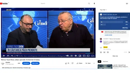 Poll Marius Tucă Show: „Primarii care nu își îndeplinesc atribuțiile mandatului ar trebui demiși în regim de urgență?”. Ce credeți că au răspuns românii?