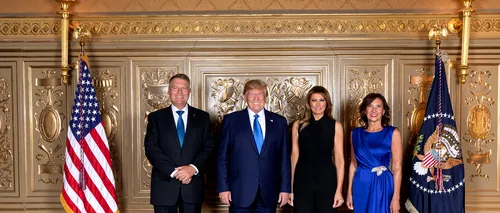 Cuplul Iohannis s-a fotografiat alături de președintele SUA și Melania Trump