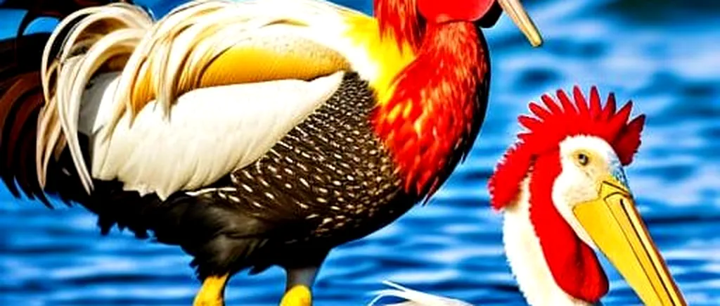 „O nouă specie în Delta Dunării: A apărut «PELICOCUL», o încrucişare între pelicanul creţ şi cocoşul galic”. Top 3 cele mai tari farse de 1 aprilie