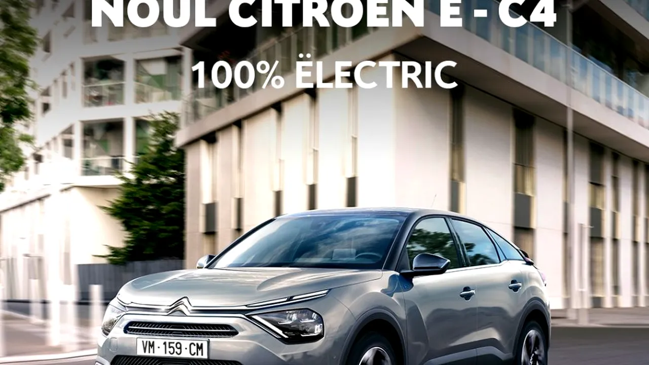 Noile Ë-C4 - 100% ëlectric și C4: Citroën prezintă hatchback-ul de nouă generație!