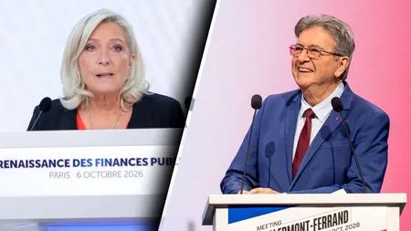 Marine Le Pen și Jean-Luc Mélenchon, în continuare favoriți pentru președinția Franței, după ce Macron lasă în urmă o economie fragilă